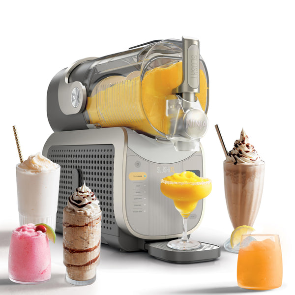 Ninja SLUSHi Frozen Drink & Slushie Machine with RapidChill Technology | 88 oz. Easy Fill Vessel | 5 Preset Programs | Make Margaritas, Frappés, & More | With Dishwasher Safe Parts | Black | FS301